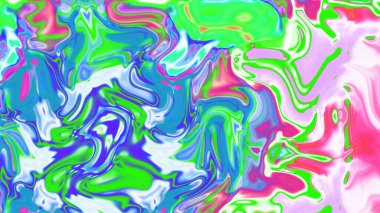 Organik Akış ile Akışkan Mermer Doku, Dalgalı Yapısı ile Soyut Sıvı Desen, Yumuşak Dönüşümlü Erimiş Yüzey Tasarımı, Mermer Efektli Psikedelik Girdap Dokuları