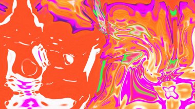 Organik Akış ile Akışkan Mermer Doku, Dalgalı Yapısı ile Soyut Sıvı Desen, Yumuşak Dönüşümlü Erimiş Yüzey Tasarımı, Mermer Efektli Psikedelik Girdap Dokuları