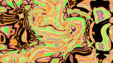 Organik Akış ile Akışkan Mermer Doku, Dalgalı Yapısı ile Soyut Sıvı Desen, Yumuşak Dönüşümlü Erimiş Yüzey Tasarımı, Mermer Efektli Psikedelik Girdap Dokuları