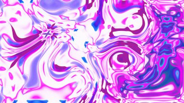 Organik Akış ile Akışkan Mermer Doku, Dalgalı Yapısı ile Soyut Sıvı Desen, Yumuşak Dönüşümlü Erimiş Yüzey Tasarımı, Mermer Efektli Psikedelik Girdap Dokuları