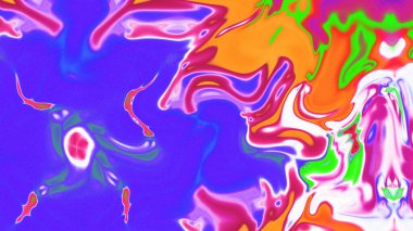 Organik Akış ile Akışkan Mermer Doku, Dalgalı Yapısı ile Soyut Sıvı Desen, Yumuşak Dönüşümlü Erimiş Yüzey Tasarımı, Mermer Efektli Psikedelik Girdap Dokuları