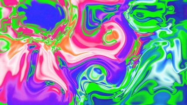 Organik Akış ile Akışkan Mermer Doku, Dalgalı Yapısı ile Soyut Sıvı Desen, Yumuşak Dönüşümlü Erimiş Yüzey Tasarımı, Mermer Efektli Psikedelik Girdap Dokuları