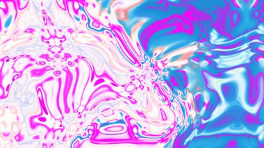 Organik Akış ile Akışkan Mermer Doku, Dalgalı Yapısı ile Soyut Sıvı Desen, Yumuşak Dönüşümlü Erimiş Yüzey Tasarımı, Mermer Efektli Psikedelik Girdap Dokuları