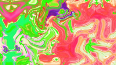 Organik Akış ile Akışkan Mermer Doku, Dalgalı Yapısı ile Soyut Sıvı Desen, Yumuşak Dönüşümlü Erimiş Yüzey Tasarımı, Mermer Efektli Psikedelik Girdap Dokuları