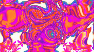 Organik Akış ile Akışkan Mermer Doku, Dalgalı Yapısı ile Soyut Sıvı Desen, Yumuşak Dönüşümlü Erimiş Yüzey Tasarımı, Mermer Efektli Psikedelik Girdap Dokuları