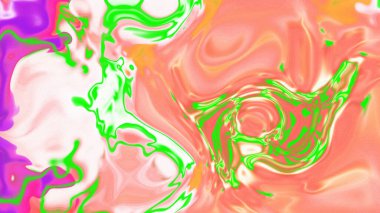 Organik Akış ile Akışkan Mermer Doku, Dalgalı Yapısı ile Soyut Sıvı Desen, Yumuşak Dönüşümlü Erimiş Yüzey Tasarımı, Mermer Efektli Psikedelik Girdap Dokuları