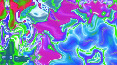 Organik Akış ile Akışkan Mermer Doku, Dalgalı Yapısı ile Soyut Sıvı Desen, Yumuşak Dönüşümlü Erimiş Yüzey Tasarımı, Mermer Efektli Psikedelik Girdap Dokuları
