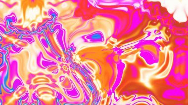 Organik Akış ile Akışkan Mermer Doku, Dalgalı Yapısı ile Soyut Sıvı Desen, Yumuşak Dönüşümlü Erimiş Yüzey Tasarımı, Mermer Efektli Psikedelik Girdap Dokuları