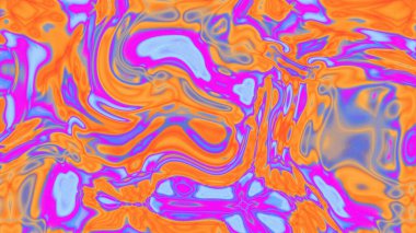 Organik Akış ile Akışkan Mermer Doku, Dalgalı Yapısı ile Soyut Sıvı Desen, Yumuşak Dönüşümlü Erimiş Yüzey Tasarımı, Mermer Efektli Psikedelik Girdap Dokuları