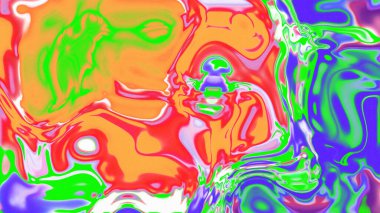 Organik Akış ile Akışkan Mermer Doku, Dalgalı Yapısı ile Soyut Sıvı Desen, Yumuşak Dönüşümlü Erimiş Yüzey Tasarımı, Mermer Efektli Psikedelik Girdap Dokuları