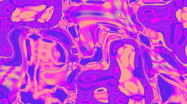 Organik Akış ile Akışkan Mermer Doku, Dalgalı Yapısı ile Soyut Sıvı Desen, Yumuşak Dönüşümlü Erimiş Yüzey Tasarımı, Mermer Efektli Psikedelik Girdap Dokuları
