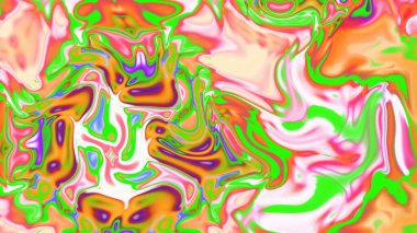 Organik Akış ile Akışkan Mermer Doku, Dalgalı Yapısı ile Soyut Sıvı Desen, Yumuşak Dönüşümlü Erimiş Yüzey Tasarımı, Mermer Efektli Psikedelik Girdap Dokuları