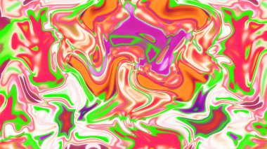 Organik Akış ile Akışkan Mermer Doku, Dalgalı Yapısı ile Soyut Sıvı Desen, Yumuşak Dönüşümlü Erimiş Yüzey Tasarımı, Mermer Efektli Psikedelik Girdap Dokuları