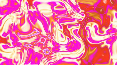 Organik Akış ile Akışkan Mermer Doku, Dalgalı Yapısı ile Soyut Sıvı Desen, Yumuşak Dönüşümlü Erimiş Yüzey Tasarımı, Mermer Efektli Psikedelik Girdap Dokuları