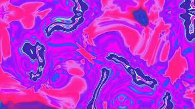 Organik Akış ile Akışkan Mermer Doku, Dalgalı Yapısı ile Soyut Sıvı Desen, Yumuşak Dönüşümlü Erimiş Yüzey Tasarımı, Mermer Efektli Psikedelik Girdap Dokuları