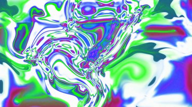 Organik Akış ile Akışkan Mermer Doku, Dalgalı Yapısı ile Soyut Sıvı Desen, Yumuşak Dönüşümlü Erimiş Yüzey Tasarımı, Mermer Efektli Psikedelik Girdap Dokuları