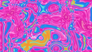 Organik Akış ile Akışkan Mermer Doku, Dalgalı Yapısı ile Soyut Sıvı Desen, Yumuşak Dönüşümlü Erimiş Yüzey Tasarımı, Mermer Efektli Psikedelik Girdap Dokuları