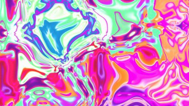Organik Akış ile Akışkan Mermer Doku, Dalgalı Yapısı ile Soyut Sıvı Desen, Yumuşak Dönüşümlü Erimiş Yüzey Tasarımı, Mermer Efektli Psikedelik Girdap Dokuları