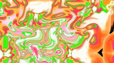 Organik Akış ile Akışkan Mermer Doku, Dalgalı Yapısı ile Soyut Sıvı Desen, Yumuşak Dönüşümlü Erimiş Yüzey Tasarımı, Mermer Efektli Psikedelik Girdap Dokuları