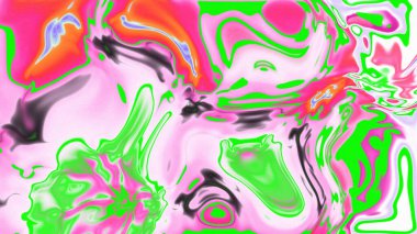 Organik Akış ile Akışkan Mermer Doku, Dalgalı Yapısı ile Soyut Sıvı Desen, Yumuşak Dönüşümlü Erimiş Yüzey Tasarımı, Mermer Efektli Psikedelik Girdap Dokuları