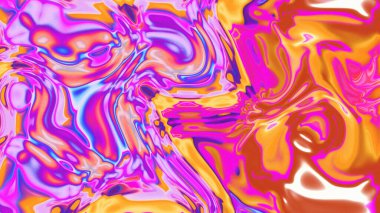 Organik Akış ile Akışkan Mermer Doku, Dalgalı Yapısı ile Soyut Sıvı Desen, Yumuşak Dönüşümlü Erimiş Yüzey Tasarımı, Mermer Efektli Psikedelik Girdap Dokuları