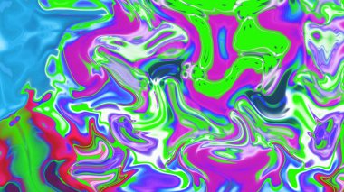 Organik Akış ile Akışkan Mermer Doku, Dalgalı Yapısı ile Soyut Sıvı Desen, Yumuşak Dönüşümlü Erimiş Yüzey Tasarımı, Mermer Efektli Psikedelik Girdap Dokuları