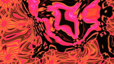 Organik Akış ile Akışkan Mermer Doku, Dalgalı Yapısı ile Soyut Sıvı Desen, Yumuşak Dönüşümlü Erimiş Yüzey Tasarımı, Mermer Efektli Psikedelik Girdap Dokuları