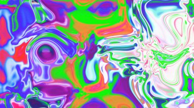 Organik Akış ile Akışkan Mermer Doku, Dalgalı Yapısı ile Soyut Sıvı Desen, Yumuşak Dönüşümlü Erimiş Yüzey Tasarımı, Mermer Efektli Psikedelik Girdap Dokuları