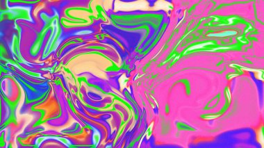 Organik Akış ile Akışkan Mermer Doku, Dalgalı Yapısı ile Soyut Sıvı Desen, Yumuşak Dönüşümlü Erimiş Yüzey Tasarımı, Mermer Efektli Psikedelik Girdap Dokuları