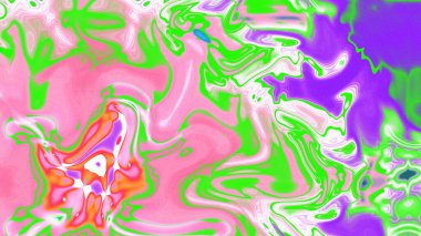 Organik Akış ile Akışkan Mermer Doku, Dalgalı Yapısı ile Soyut Sıvı Desen, Yumuşak Dönüşümlü Erimiş Yüzey Tasarımı, Mermer Efektli Psikedelik Girdap Dokuları