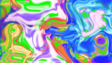 Organik Akış ile Akışkan Mermer Doku, Dalgalı Yapısı ile Soyut Sıvı Desen, Yumuşak Dönüşümlü Erimiş Yüzey Tasarımı, Mermer Efektli Psikedelik Girdap Dokuları