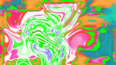 Organik Akış ile Akışkan Mermer Doku, Dalgalı Yapısı ile Soyut Sıvı Desen, Yumuşak Dönüşümlü Erimiş Yüzey Tasarımı, Mermer Efektli Psikedelik Girdap Dokuları