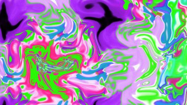 Organik Akış ile Akışkan Mermer Doku, Dalgalı Yapısı ile Soyut Sıvı Desen, Yumuşak Dönüşümlü Erimiş Yüzey Tasarımı, Mermer Efektli Psikedelik Girdap Dokuları