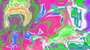 Organik Akış ile Akışkan Mermer Doku, Dalgalı Yapısı ile Soyut Sıvı Desen, Yumuşak Dönüşümlü Erimiş Yüzey Tasarımı, Mermer Efektli Psikedelik Girdap Dokuları