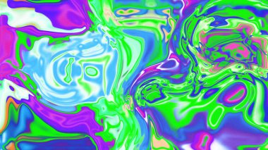 Organik Akış ile Akışkan Mermer Doku, Dalgalı Yapısı ile Soyut Sıvı Desen, Yumuşak Dönüşümlü Erimiş Yüzey Tasarımı, Mermer Efektli Psikedelik Girdap Dokuları