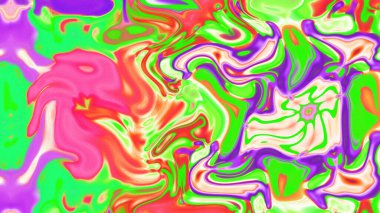 Organik Akış ile Akışkan Mermer Doku, Dalgalı Yapısı ile Soyut Sıvı Desen, Yumuşak Dönüşümlü Erimiş Yüzey Tasarımı, Mermer Efektli Psikedelik Girdap Dokuları