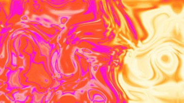 Organik Akış ile Akışkan Mermer Doku, Dalgalı Yapısı ile Soyut Sıvı Desen, Yumuşak Dönüşümlü Erimiş Yüzey Tasarımı, Mermer Efektli Psikedelik Girdap Dokuları