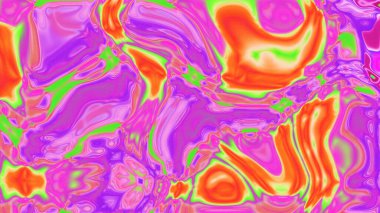 Organik Akış ile Akışkan Mermer Doku, Dalgalı Yapısı ile Soyut Sıvı Desen, Yumuşak Dönüşümlü Erimiş Yüzey Tasarımı, Mermer Efektli Psikedelik Girdap Dokuları