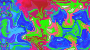 Organik Akış ile Akışkan Mermer Doku, Dalgalı Yapısı ile Soyut Sıvı Desen, Yumuşak Dönüşümlü Erimiş Yüzey Tasarımı, Mermer Efektli Psikedelik Girdap Dokuları