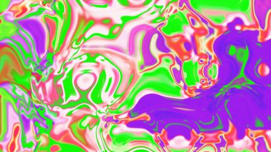 Organik Akış ile Akışkan Mermer Doku, Dalgalı Yapısı ile Soyut Sıvı Desen, Yumuşak Dönüşümlü Erimiş Yüzey Tasarımı, Mermer Efektli Psikedelik Girdap Dokuları