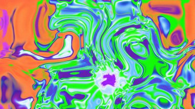 Organik Akış ile Akışkan Mermer Doku, Dalgalı Yapısı ile Soyut Sıvı Desen, Yumuşak Dönüşümlü Erimiş Yüzey Tasarımı, Mermer Efektli Psikedelik Girdap Dokuları