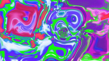 Organik Akış ile Akışkan Mermer Doku, Dalgalı Yapısı ile Soyut Sıvı Desen, Yumuşak Dönüşümlü Erimiş Yüzey Tasarımı, Mermer Efektli Psikedelik Girdap Dokuları