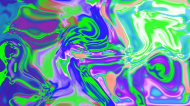 Organik Akış ile Akışkan Mermer Doku, Dalgalı Yapısı ile Soyut Sıvı Desen, Yumuşak Dönüşümlü Erimiş Yüzey Tasarımı, Mermer Efektli Psikedelik Girdap Dokuları