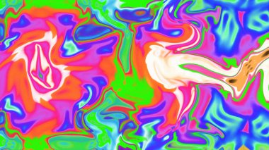 Organik Akış ile Akışkan Mermer Doku, Dalgalı Yapısı ile Soyut Sıvı Desen, Yumuşak Dönüşümlü Erimiş Yüzey Tasarımı, Mermer Efektli Psikedelik Girdap Dokuları