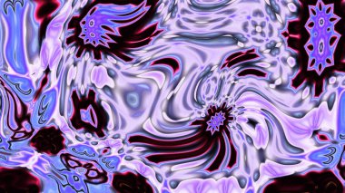 Organik Akış ile Akışkan Mermer Doku, Dalgalı Yapısı ile Soyut Sıvı Desen, Yumuşak Dönüşümlü Erimiş Yüzey Tasarımı, Mermer Efektli Psikedelik Girdap Dokuları