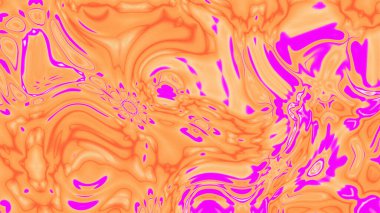 Organik Akış ile Akışkan Mermer Doku, Dalgalı Yapısı ile Soyut Sıvı Desen, Yumuşak Dönüşümlü Erimiş Yüzey Tasarımı, Mermer Efektli Psikedelik Girdap Dokuları