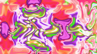 Organik Akış ile Akışkan Mermer Doku, Dalgalı Yapısı ile Soyut Sıvı Desen, Yumuşak Dönüşümlü Erimiş Yüzey Tasarımı, Mermer Efektli Psikedelik Girdap Dokuları