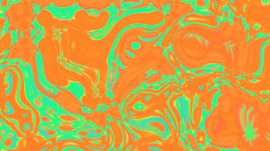 Organik Akış ile Akışkan Mermer Doku, Dalgalı Yapısı ile Soyut Sıvı Desen, Yumuşak Dönüşümlü Erimiş Yüzey Tasarımı, Mermer Efektli Psikedelik Girdap Dokuları