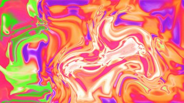 Organik Akış ile Akışkan Mermer Doku, Dalgalı Yapısı ile Soyut Sıvı Desen, Yumuşak Dönüşümlü Erimiş Yüzey Tasarımı, Mermer Efektli Psikedelik Girdap Dokuları