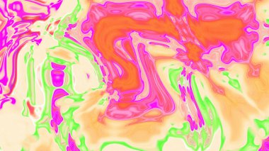 Organik Akış ile Akışkan Mermer Doku, Dalgalı Yapısı ile Soyut Sıvı Desen, Yumuşak Dönüşümlü Erimiş Yüzey Tasarımı, Mermer Efektli Psikedelik Girdap Dokuları